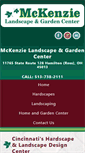 Mobile Screenshot of mckenziescapes.com